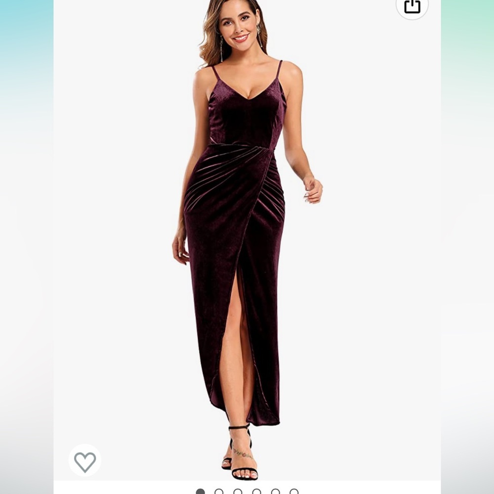 Babalet Women's Sexy Ruched Cocktail Party Dress